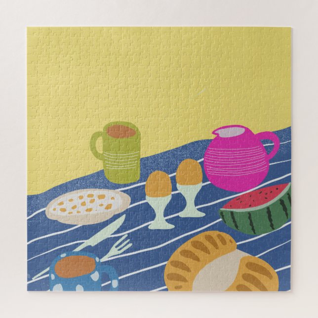 Breakfast Picnic Jigsaw Puzzle (Vertical)
