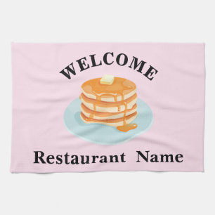 Breakfast restaurant welcome bakery Personalized n Tea Towel