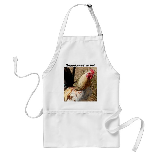 Breakfast Rooster Standard Apron (Front)