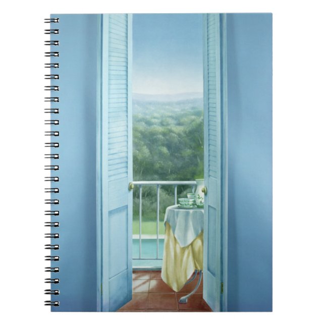 Breakfast St. Maxime 1984 Notebook (Front)