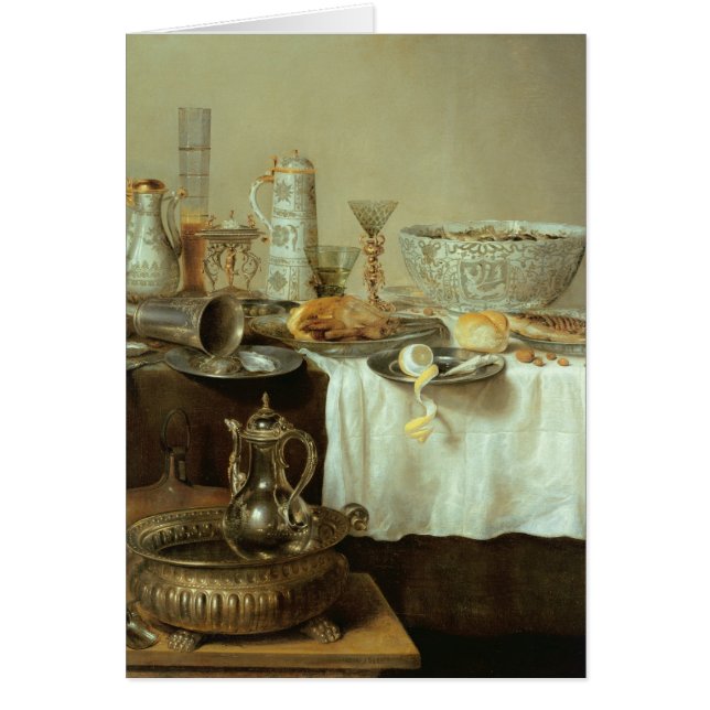 Breakfast Still Life, 1638 (Front)
