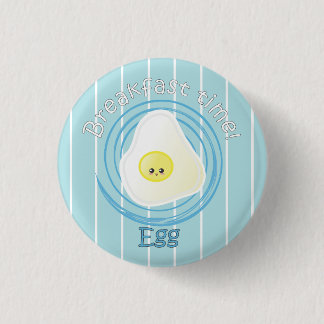 Breakfast Time - Egg 3 Cm Round Badge