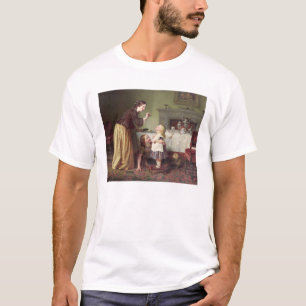 Breakfast Time - Morning Games (oil on canvas) T-Shirt