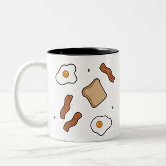 Breakfast Two-Tone Coffee Mug