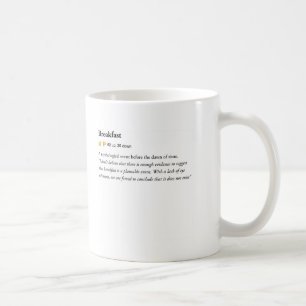 breakfast - Urban Dictionary mug