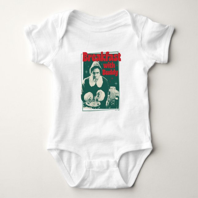 Breakfast With Buddy Baby Bodysuit (Front)