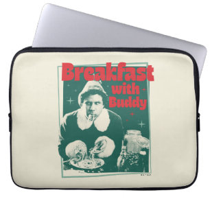 Breakfast With Buddy Laptop Sleeve