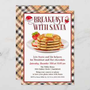 Breakfast with Santa Invitation