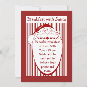 Breakfast with Santa Invitation Customise Event