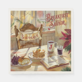 Breakfast with the Saviour - Christian Napkins