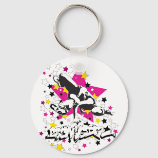 Breakgirl Key Chain - white