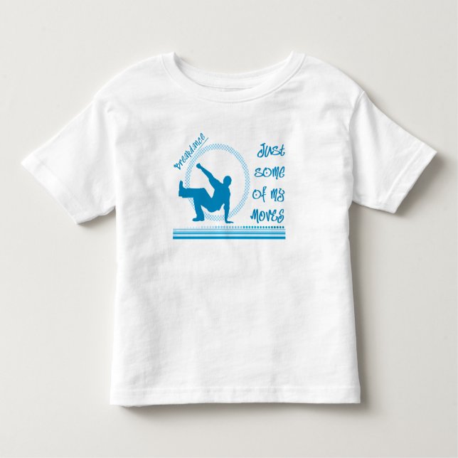 Breakin Blue Toddler T-Shirt (Front)