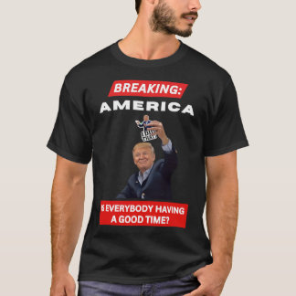 Breaking America Anti-trump Tariffs Hands Off 2025 T-Shirt