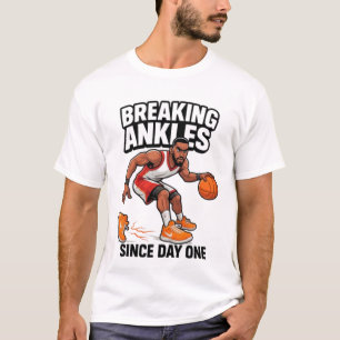 Breaking Ankles Basketball Streetwear Tee