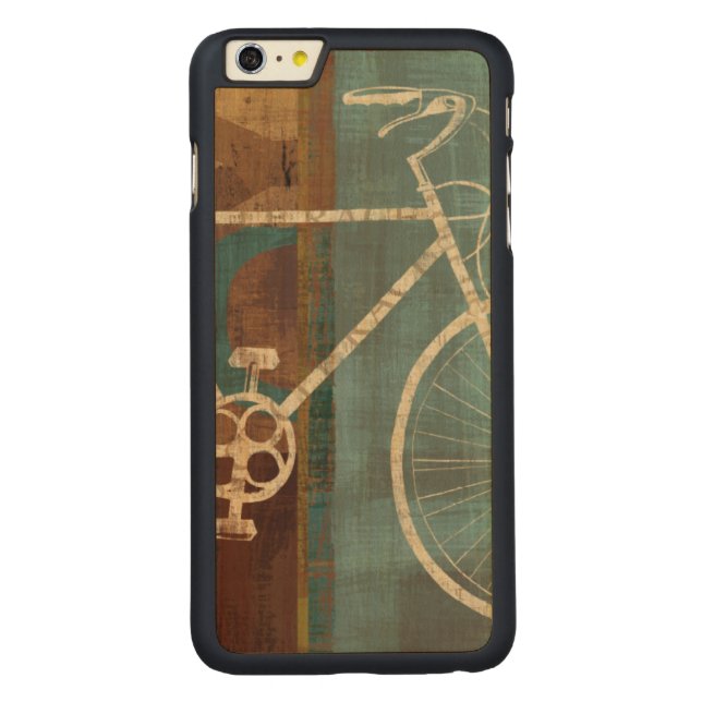 Breaking Away Carved Wood iPhone Case (Back)