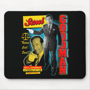 Breaking Bad Saul Goodman Colorful Ad Collage Tv S Mouse Pad