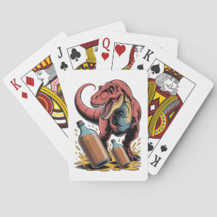 Breaking Big Bottles Playing Cards