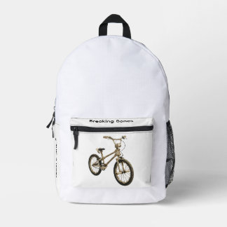 Breaking Bones Printed Backpack
