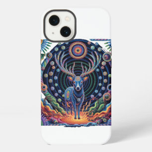 Breaking Chains Indigenous Art Aztec Deer iPhone 13 Case