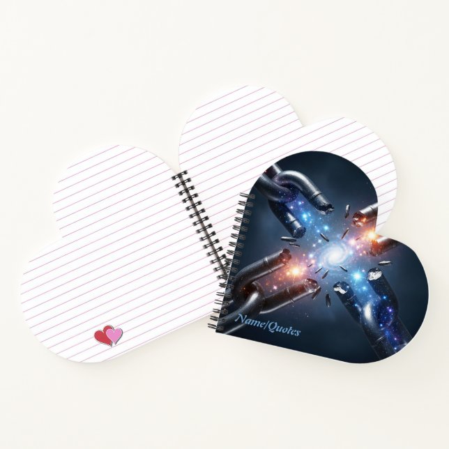 Breaking Free – Explosive Power Chain Notebook (Inside)