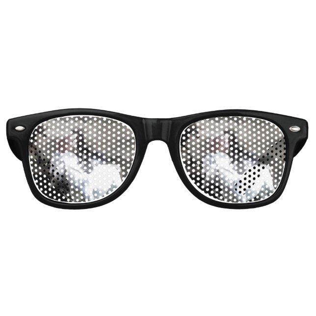 Breaking Free   -  Wild Horses Retro Sunglasses (Front)