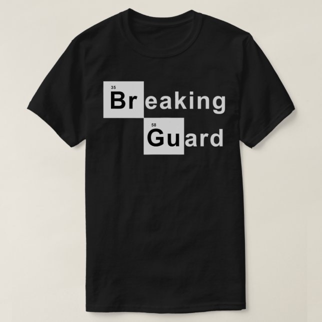 Breaking Guard Tee  Brazilian Jiu Jitsu Guard  (Design Front)