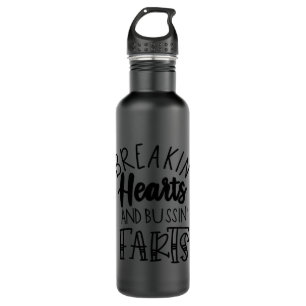 Breaking hearts 1st valentines 254. 710 ml water bottle