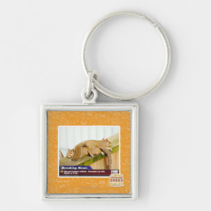 Breaking News Key Ring