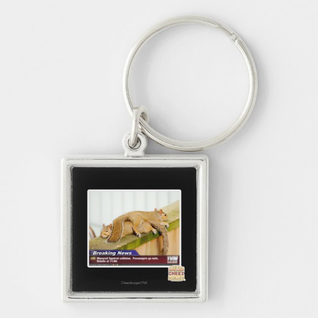 Breaking News Key Ring (Front)