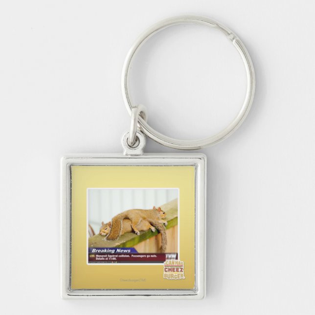 Breaking News Key Ring (Front)