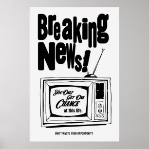 Breaking News Poster