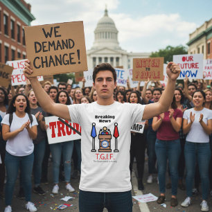Breaking News T.G.I.F. The Government Is Failing T-Shirt