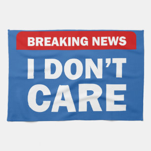 Breaking News Tea Towel