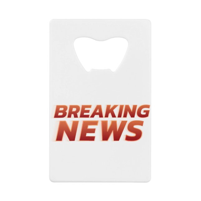 Breaking news  typography speed red font (Front)