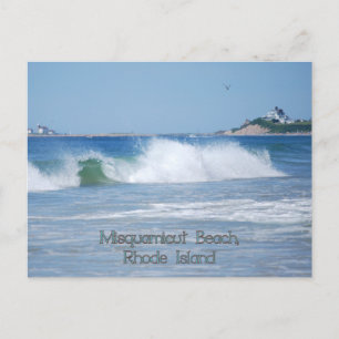 Breaking Ocean Wave Postcard