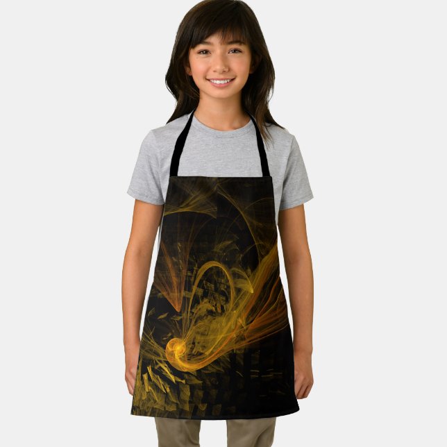 Breaking Point Abstract Art Apron (Insitu)