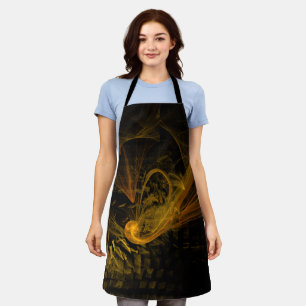 Breaking Point Abstract Art Apron