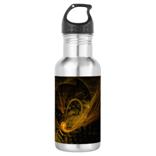 Breaking Point Abstract Art Bottle