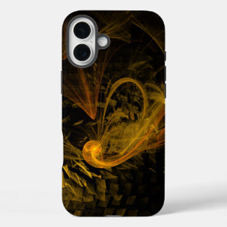 Breaking Point Abstract Art iPhone 16 Plus Case