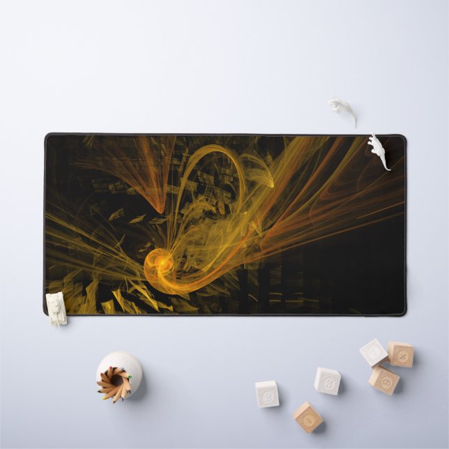 Breaking Point Abstract Art Desk Mat (Kids Table)