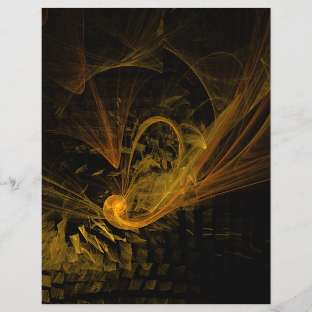 Breaking Point Abstract Art Flyer (Front)