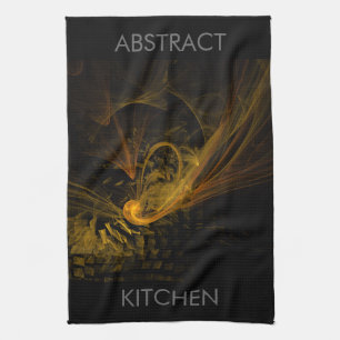 Breaking Point Abstract Art Kitchen Towel