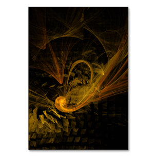 Breaking Point Abstract Art Table Card