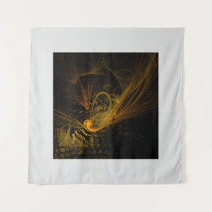 Breaking Point Abstract Art Tapestry