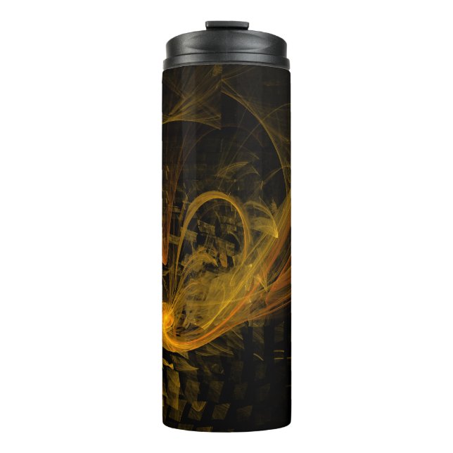 Breaking Point Abstract Art Thermal Tumbler (Front)