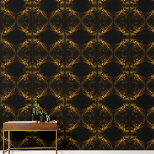 Breaking Point Abstract Art Wallpaper (Hallway)