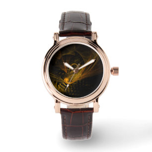 Breaking Point Abstract Art Watch