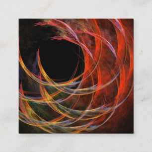 Breaking the Circle Abstract Art Enclosure Card