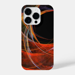 Breaking the Circle Abstract Art iPhone 14 Pro Case