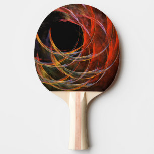 Breaking the Circle Abstract Art Ping Pong Paddle
